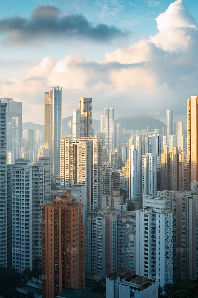 深圳城市风光新城经济特区摄影图