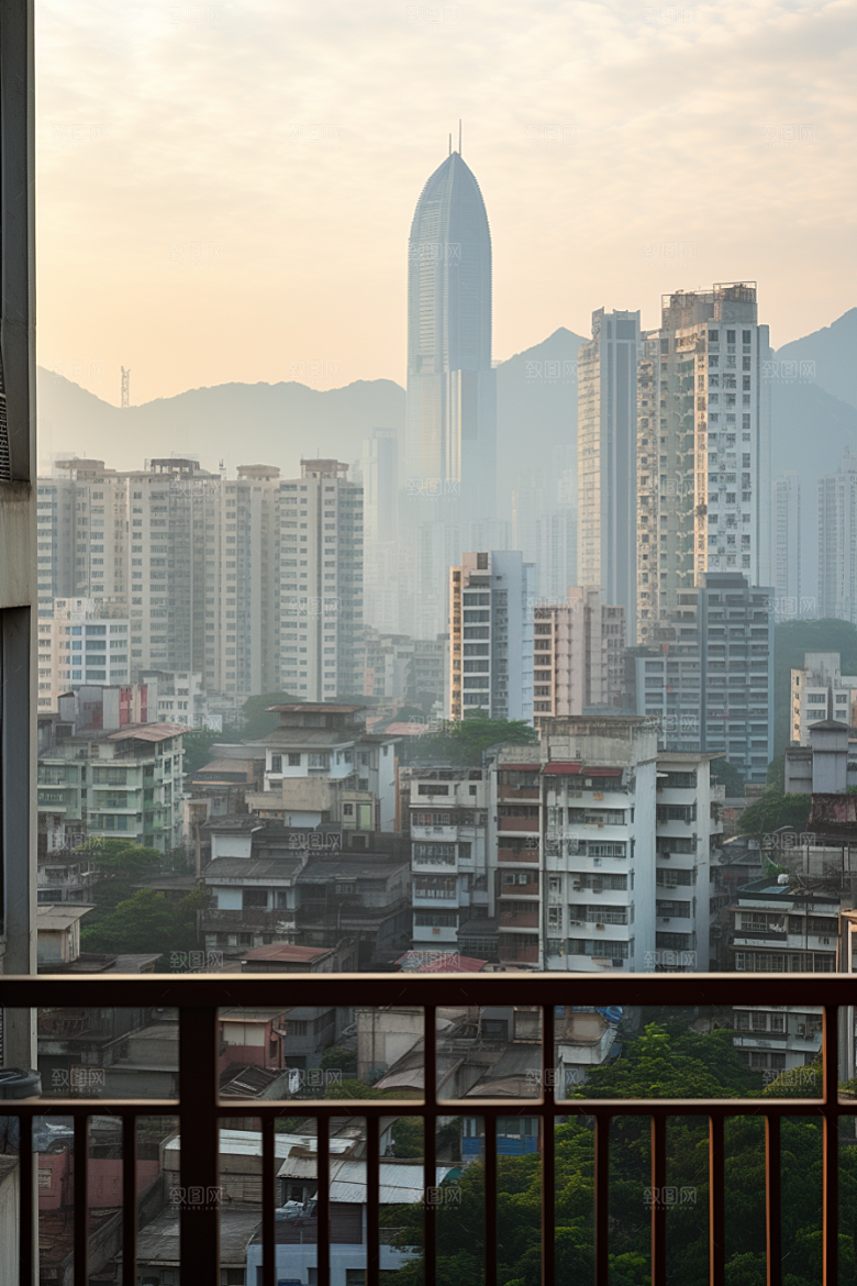 深圳城市风光风景高清摄影图