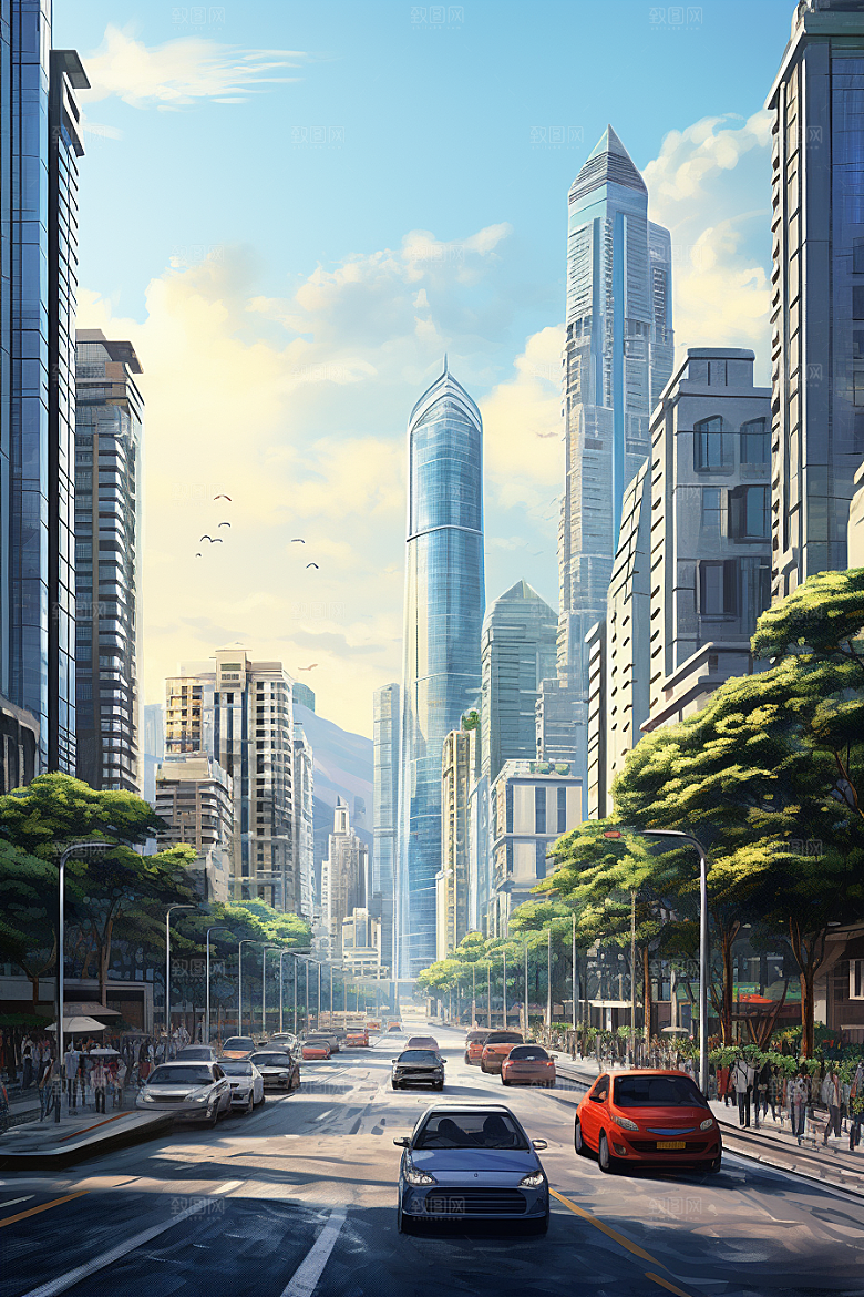 深圳城市风光高清旅游摄影图