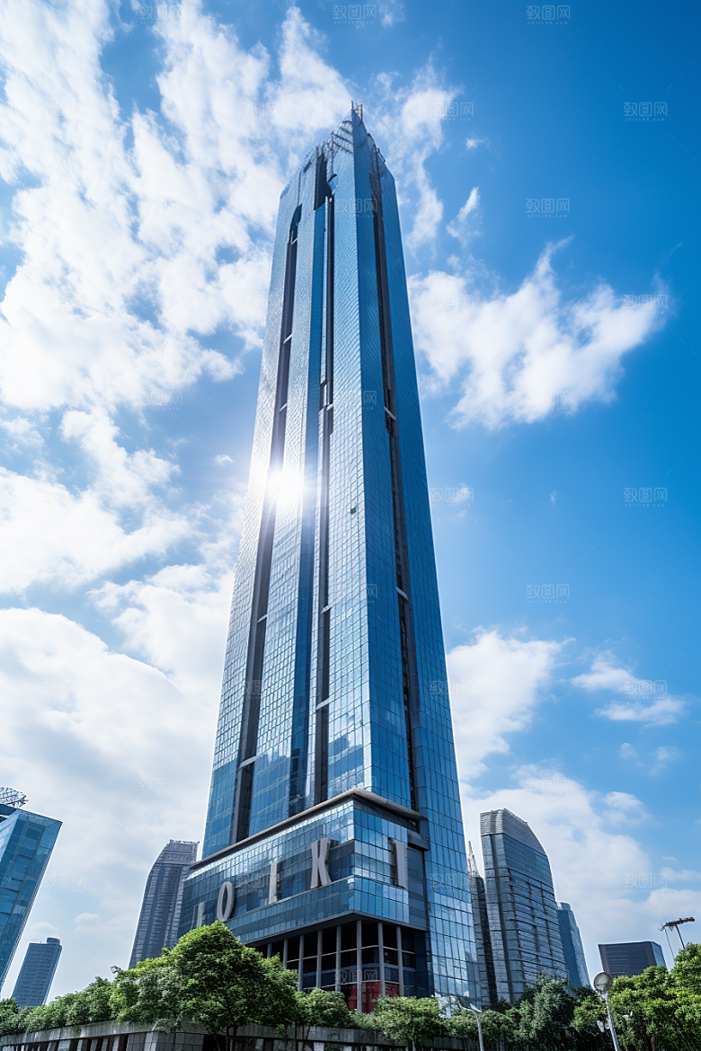 深圳城市风光景色现代化摄影图