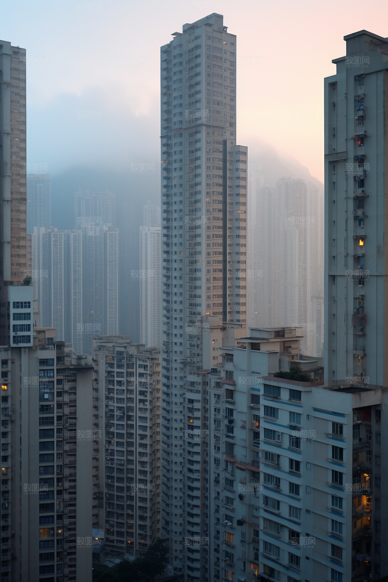 深圳城市风光经济特区高清摄影图