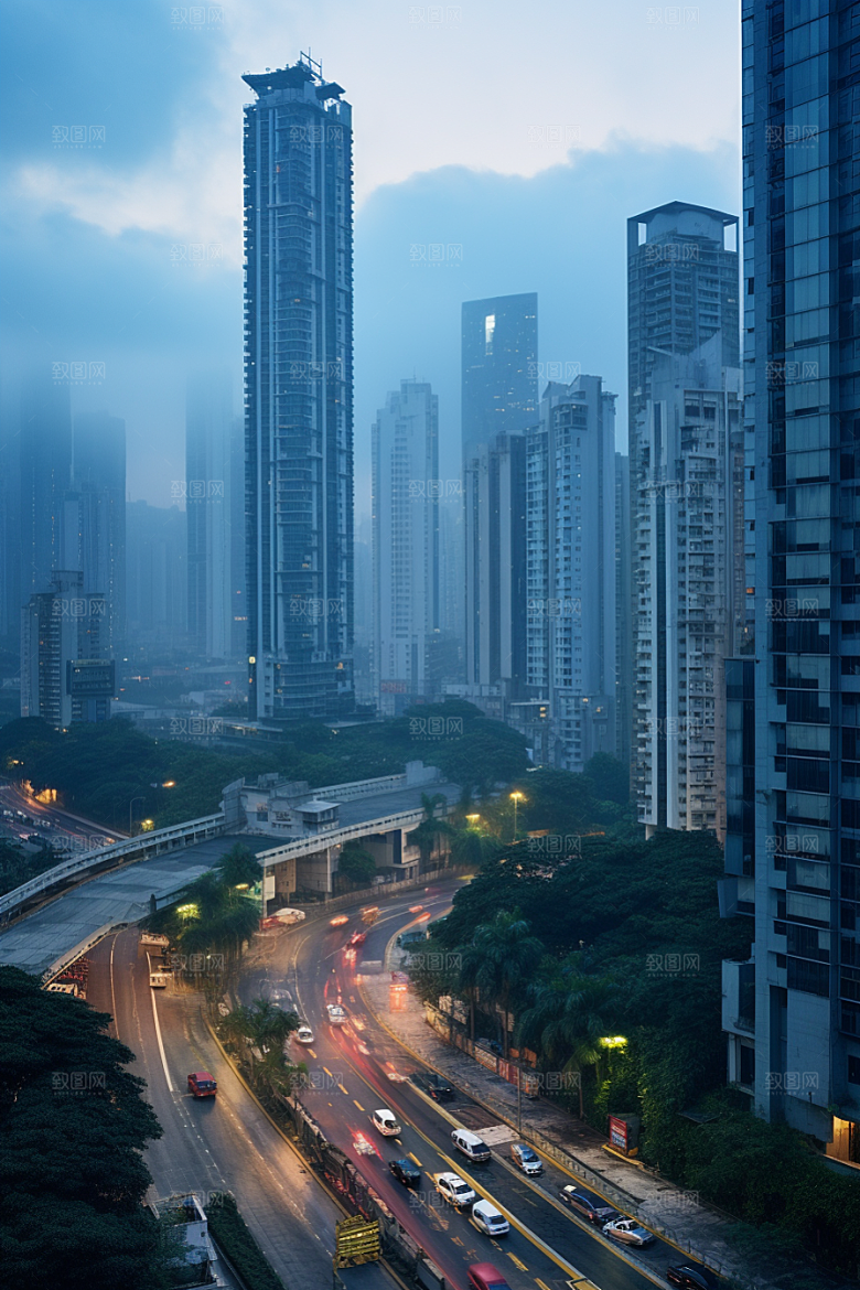 深圳城市风光都市旅游摄影图