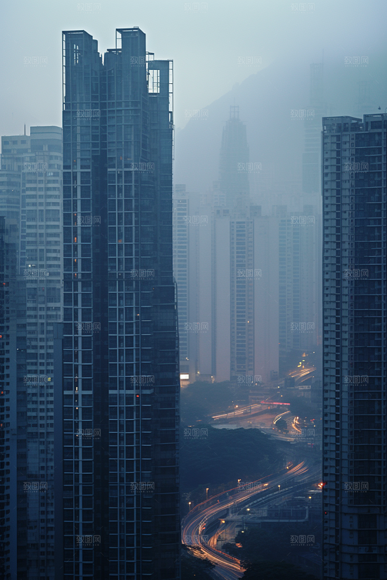 深圳城市风光高清经济特区摄影图