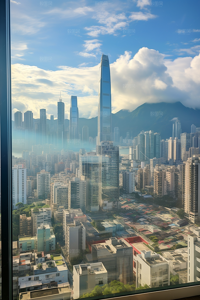 深圳城市风光国内游风景摄影图