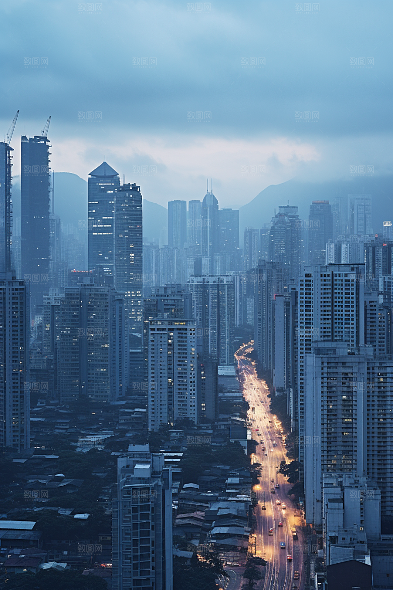 深圳城市风光景色经济特区摄影图