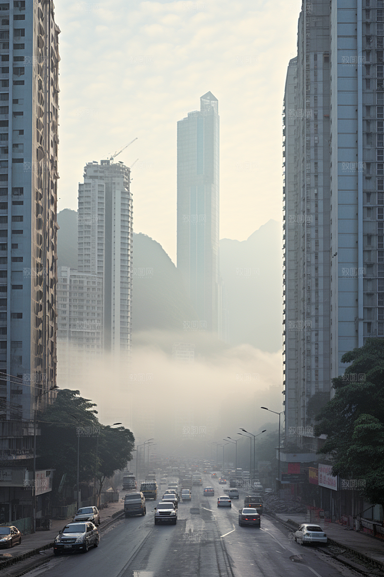 深圳城市风光旅游风景摄影图