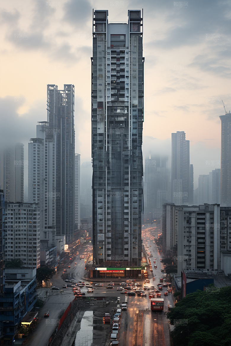 深圳城市风光国内游都市摄影图