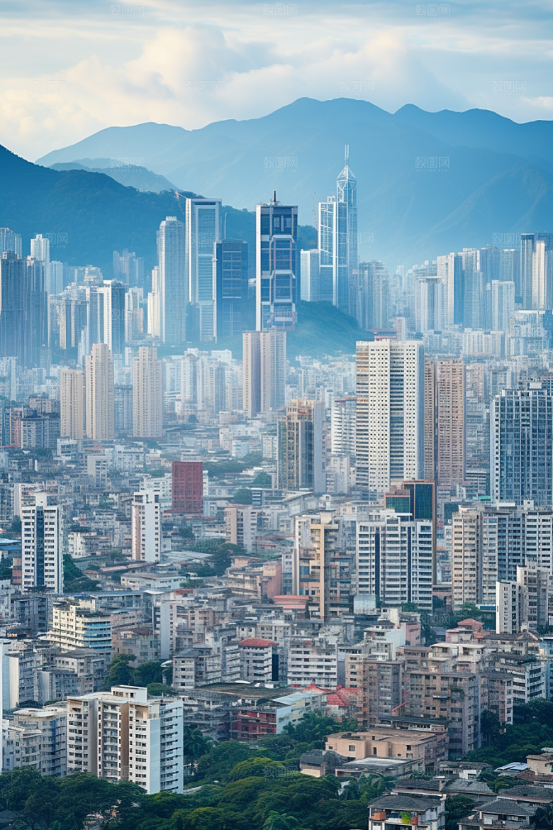 深圳城市风光国内游都市摄影图