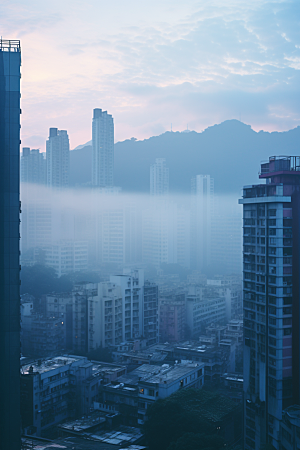 深圳城市风光风景旅行摄影图
