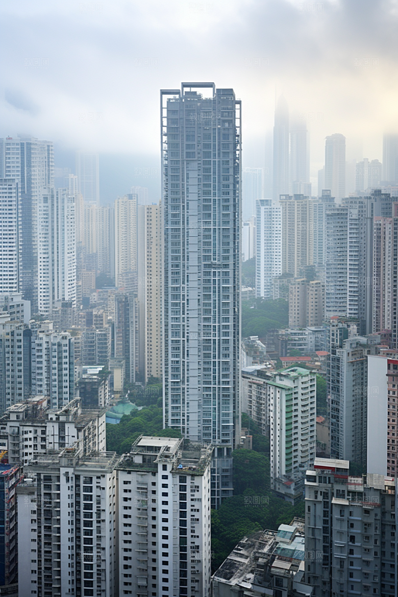深圳城市风光景色地标摄影图