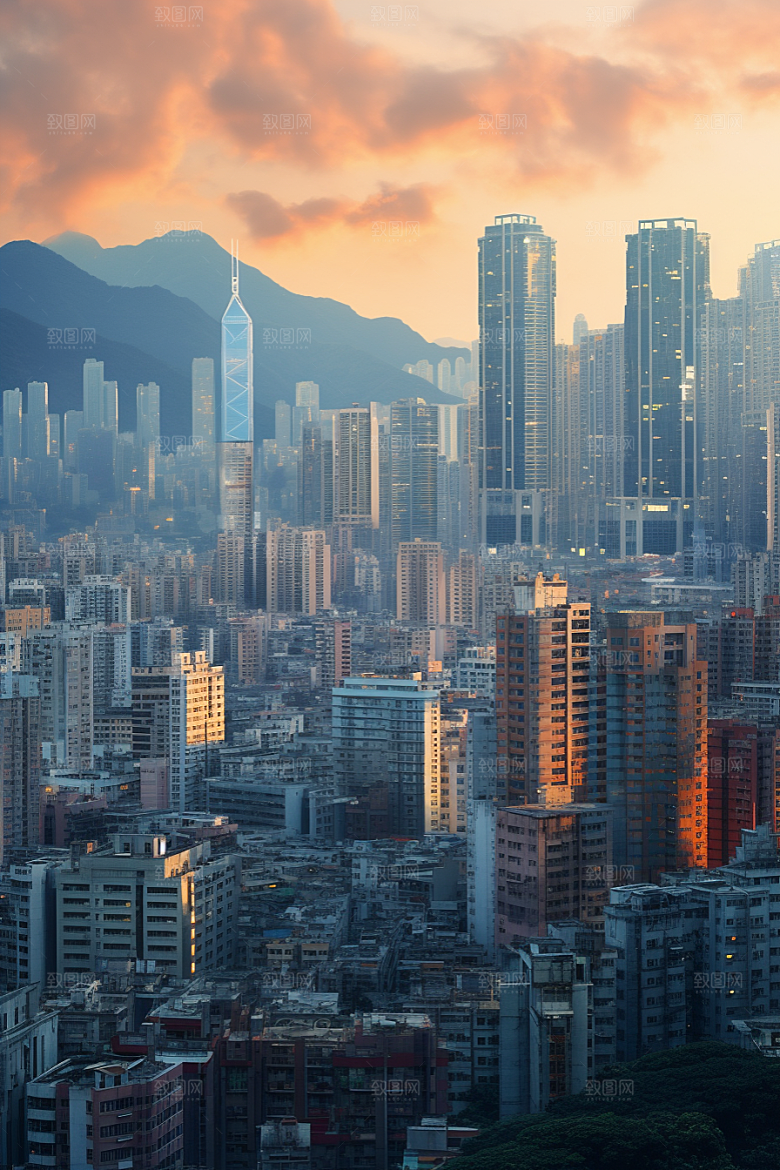 深圳城市风光国内游旅行摄影图