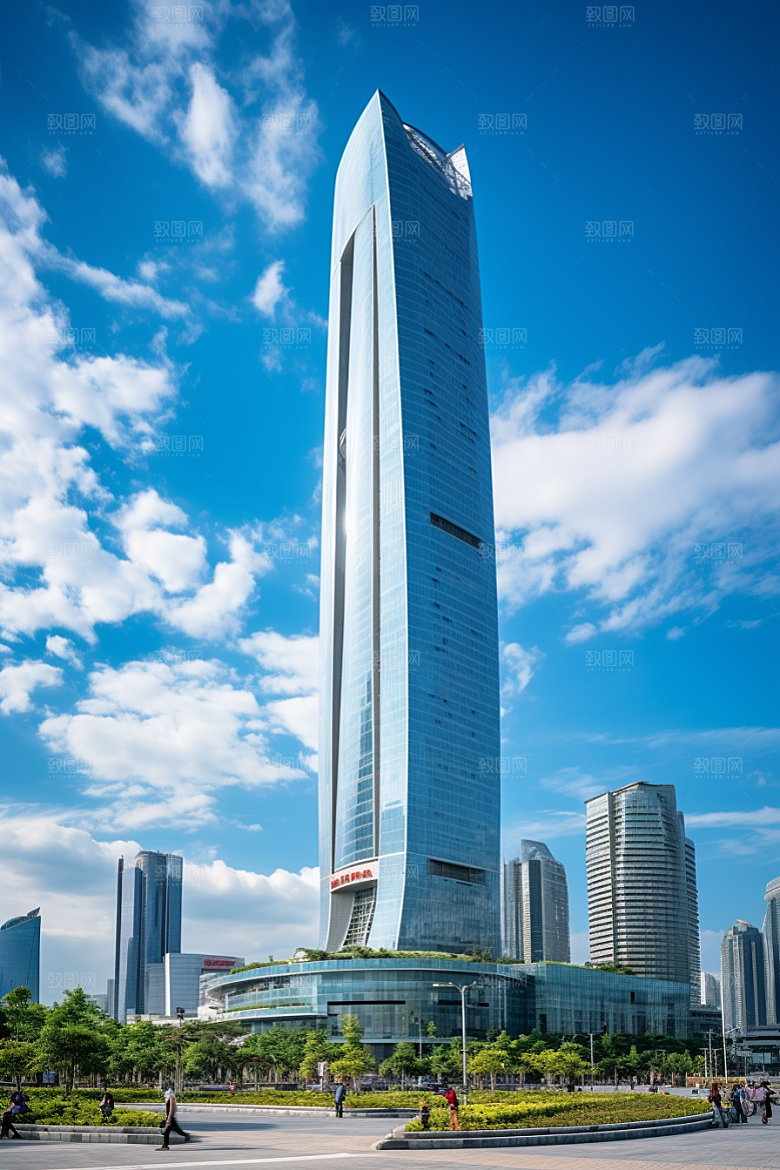 深圳城市风光新城经济特区摄影图