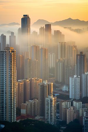 深圳城市风光旅行经济特区摄影图