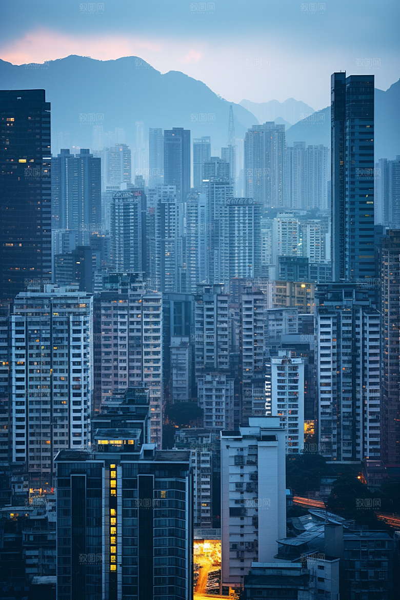 深圳城市风光旅游风景摄影图