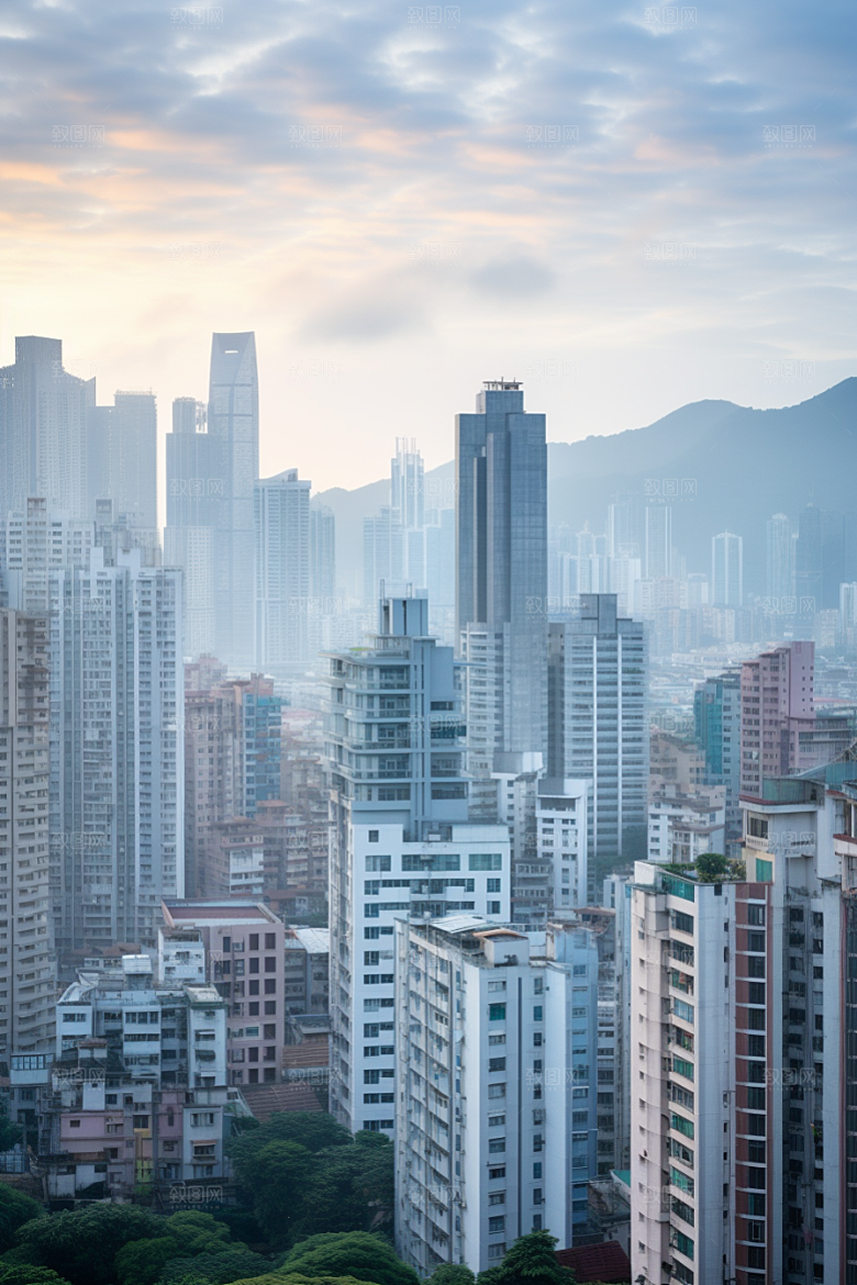 深圳城市风光旅行高清摄影图