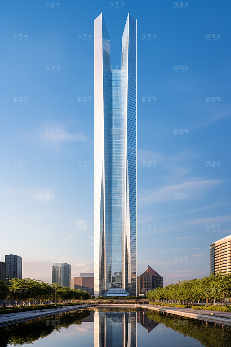 深圳城市风光国内游地标摄影图