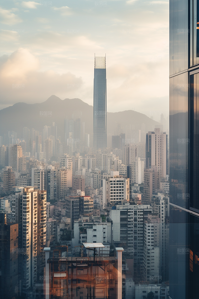 深圳城市风光旅游经济特区摄影图