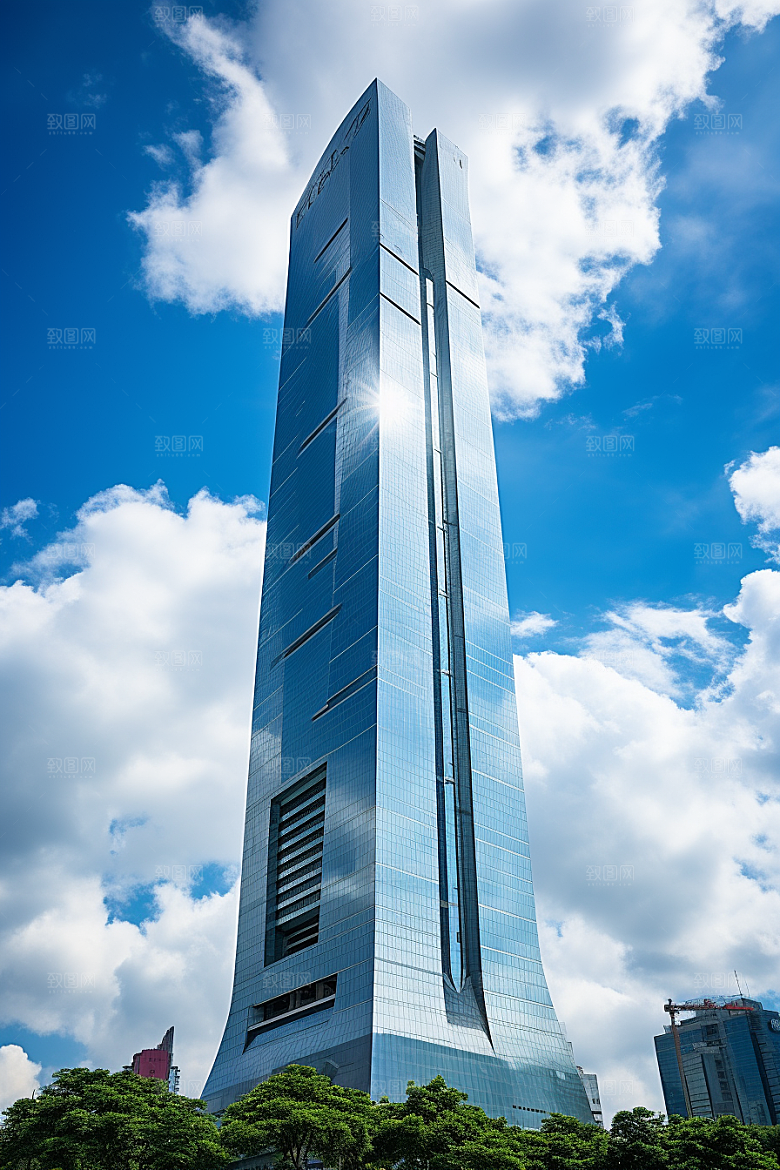 深圳城市风光旅行新城摄影图