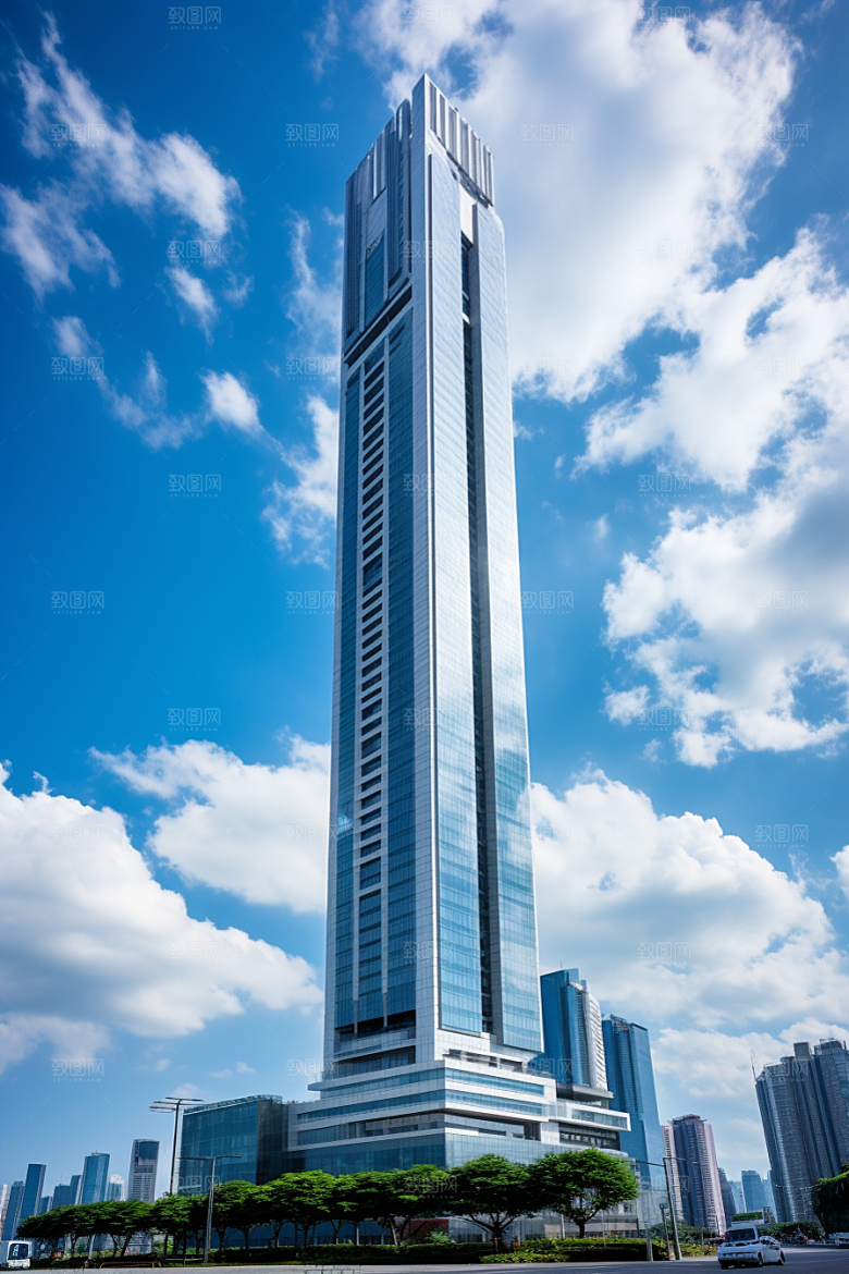 深圳城市风光高清地标摄影图
