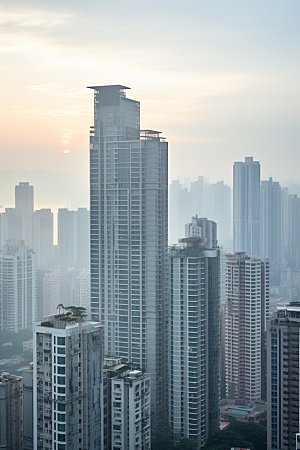 深圳城市风光经济特区现代化摄影图