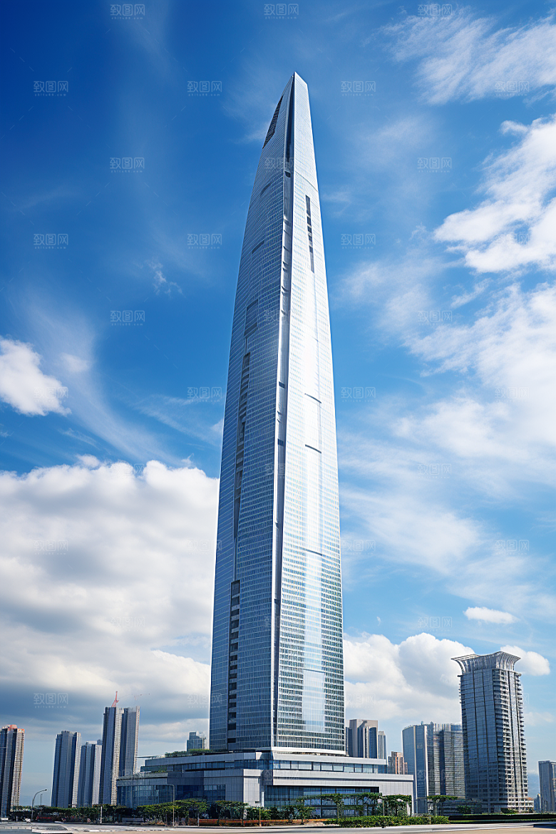 深圳城市风光旅行现代化摄影图