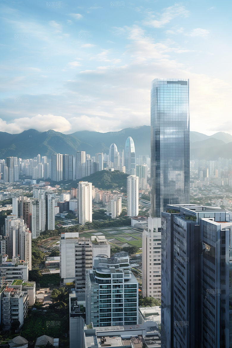 深圳城市风光高清旅游摄影图