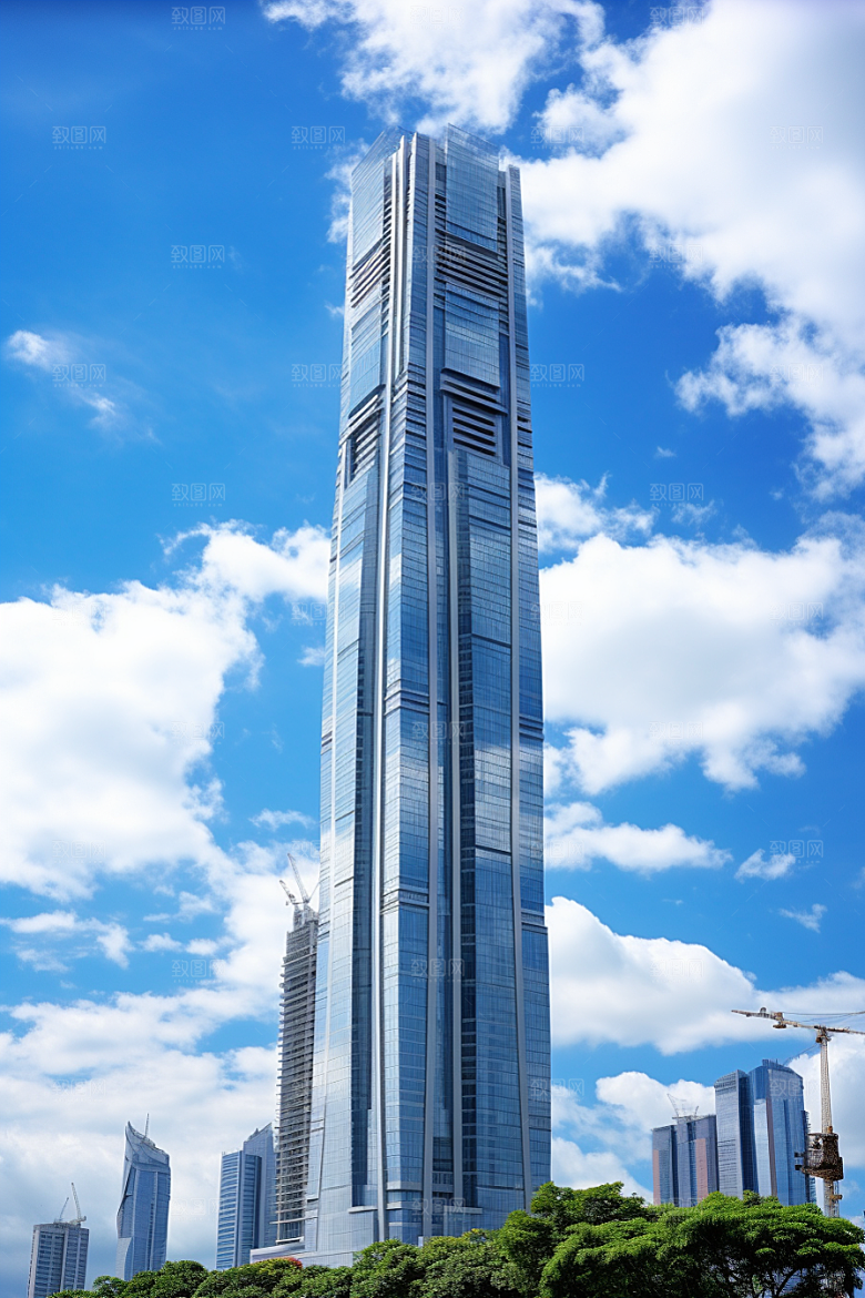 深圳城市风光国内游旅行摄影图