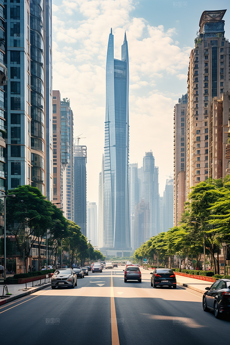 深圳城市风光景色风景摄影图