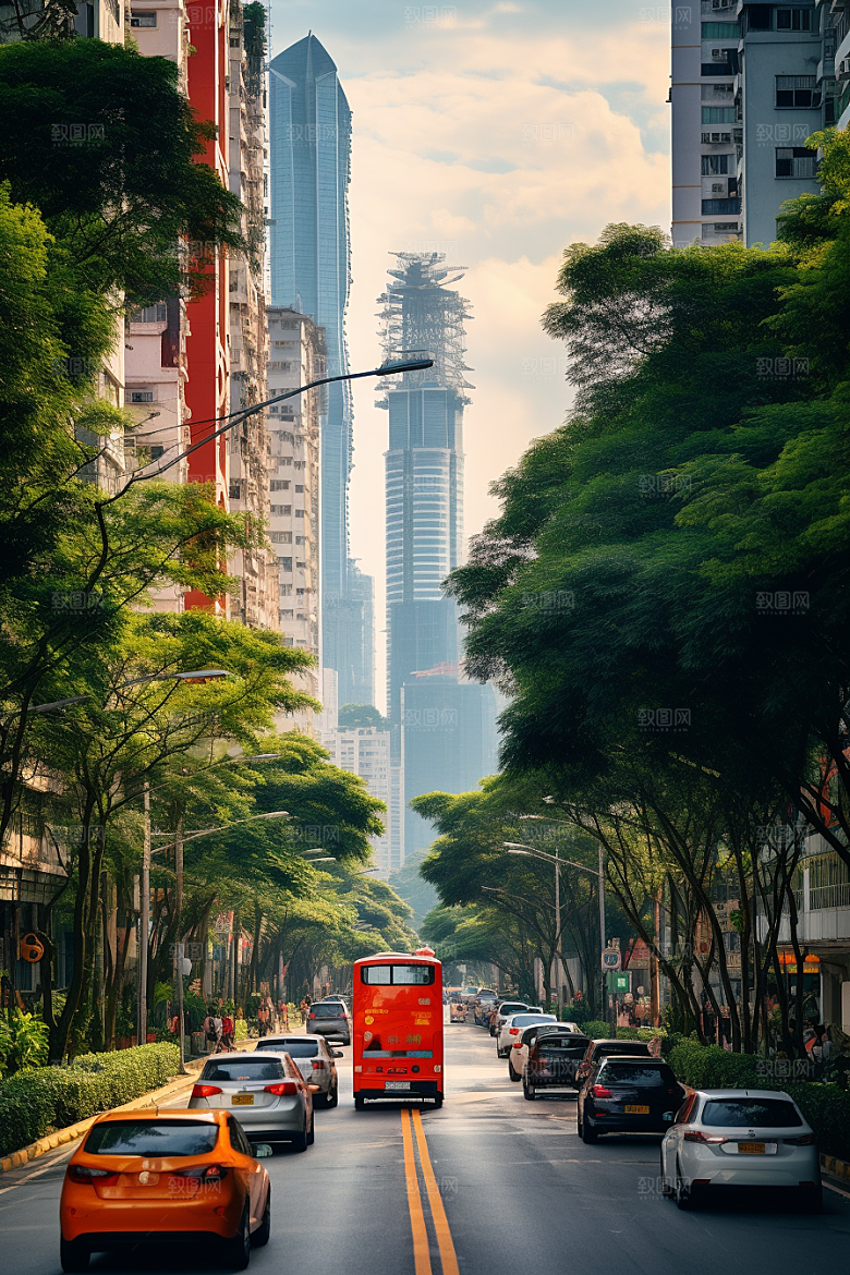 深圳城市风光现代化国内游摄影图