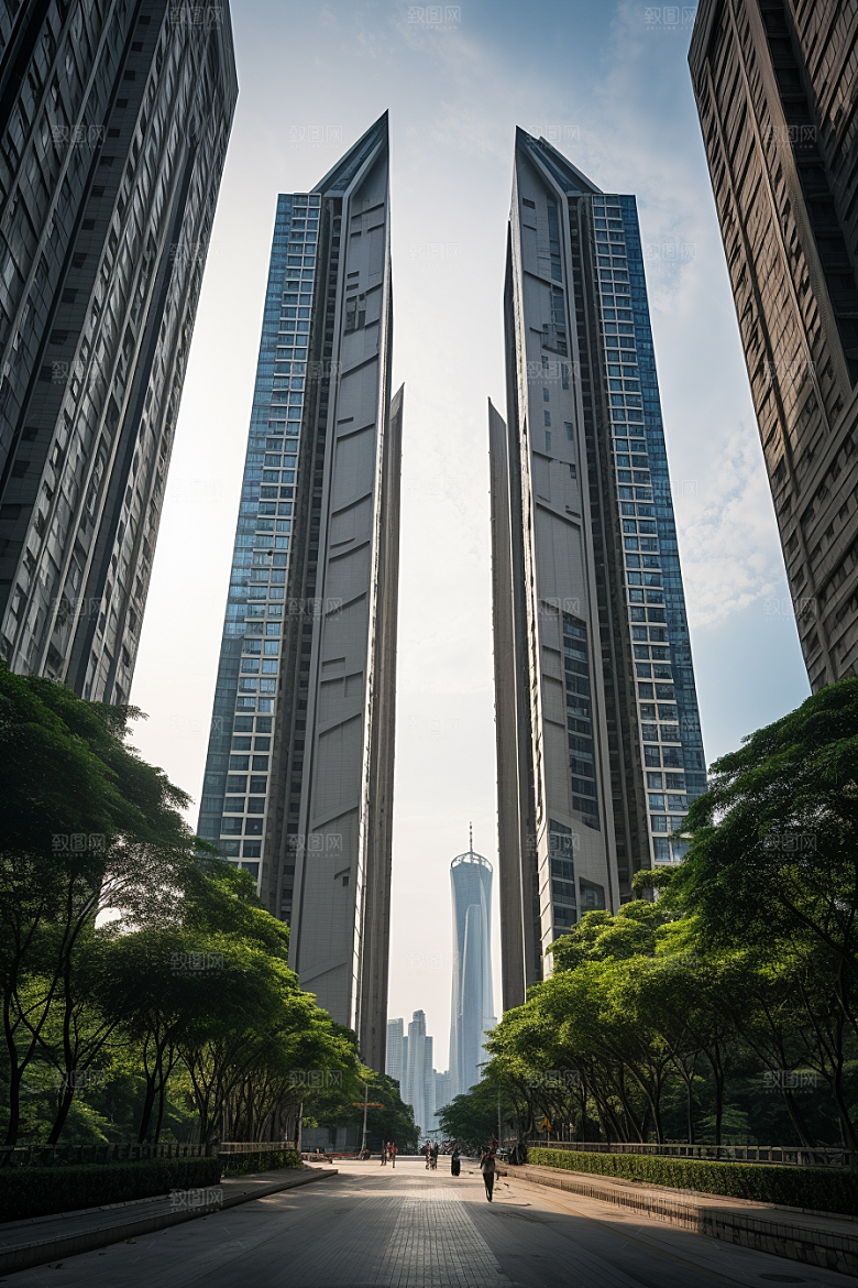 深圳城市风光风景都市摄影图