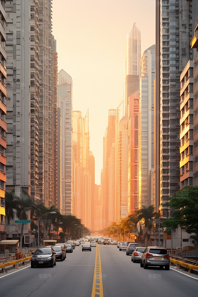 深圳城市风光现代化景色摄影图