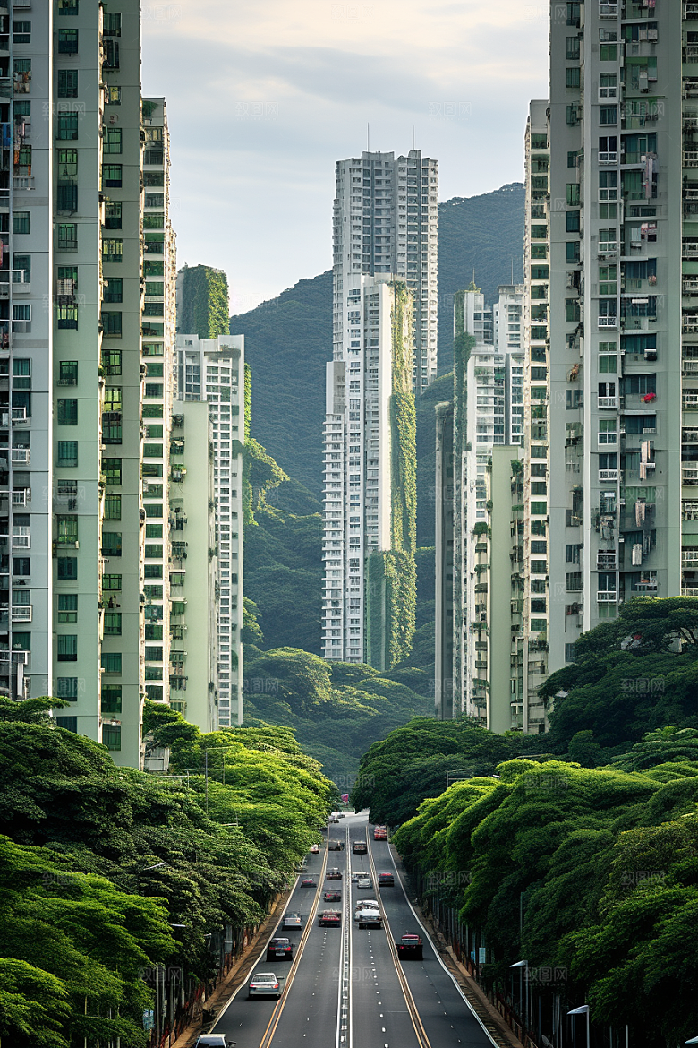 深圳城市风光景色都市摄影图