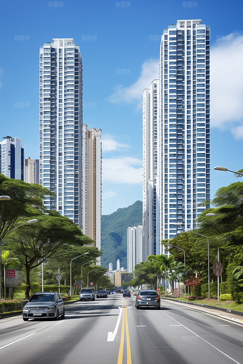 深圳城市风光旅行经济特区摄影图