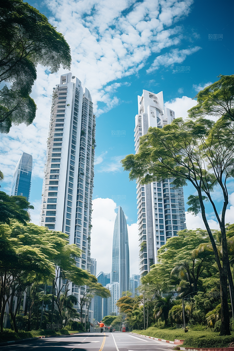 深圳城市风光景色地标摄影图