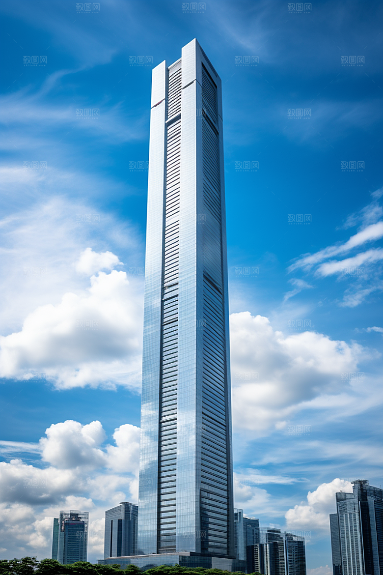 深圳城市风光高清经济特区摄影图