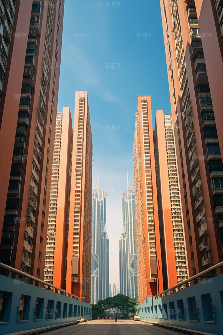 深圳城市风光景色旅行摄影图