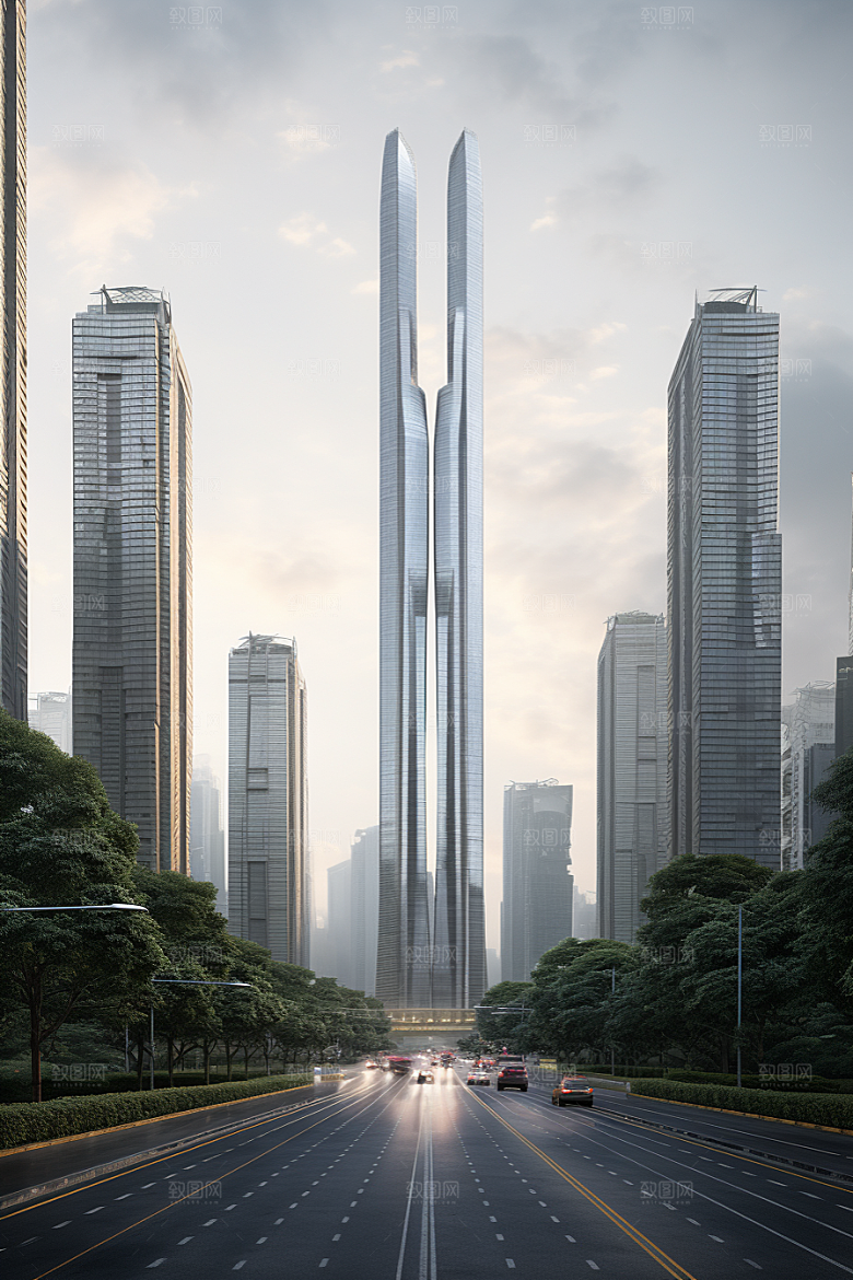 深圳城市风光都市经济特区摄影图