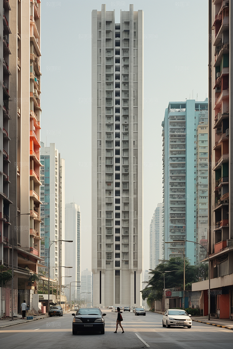 深圳城市风光旅游地标摄影图