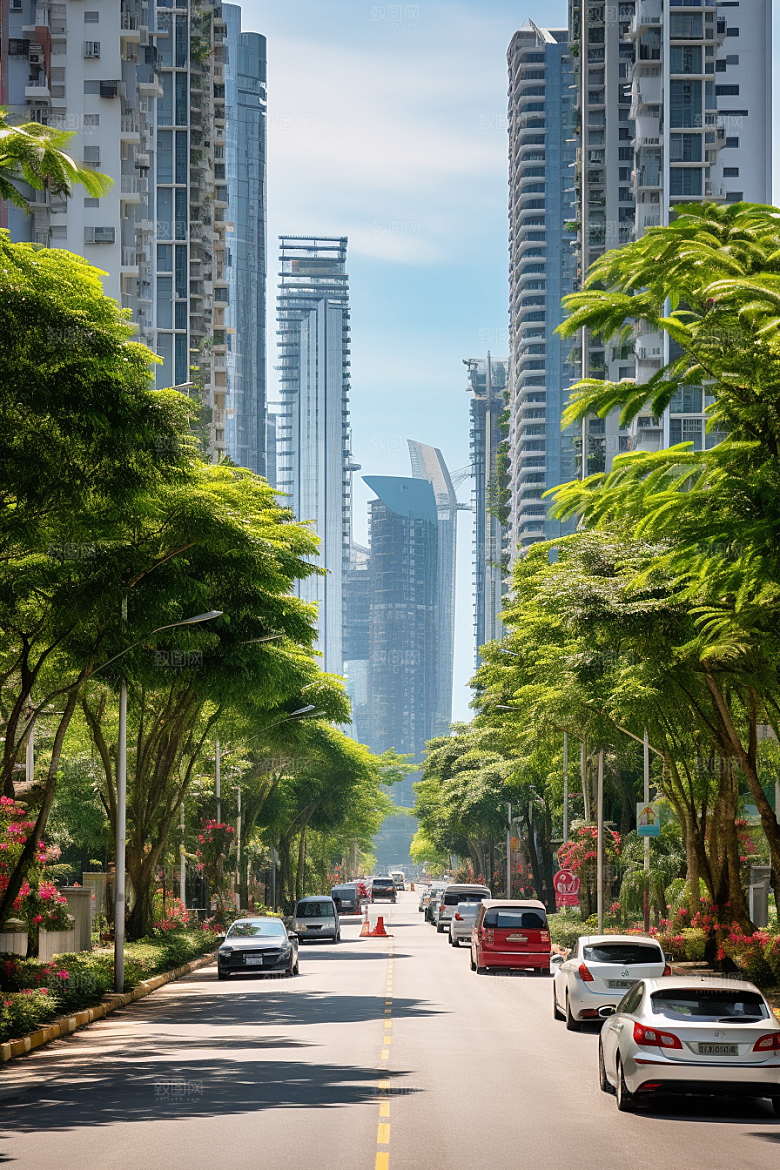 深圳城市风光风景高清摄影图