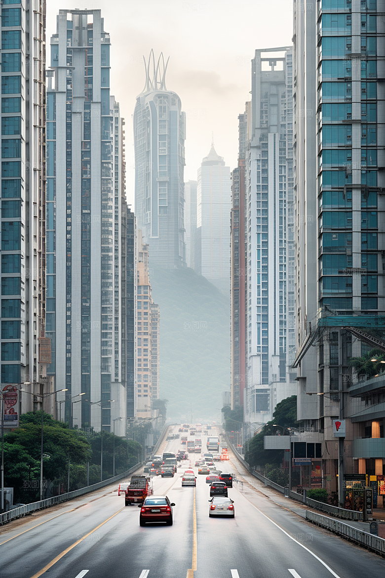 深圳城市风光经济特区地标摄影图