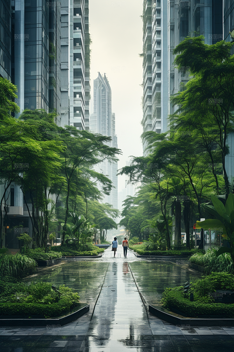 深圳城市风光都市经济特区摄影图