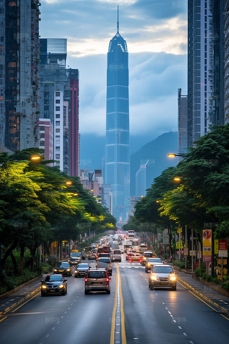 深圳城市风光都市旅行摄影图