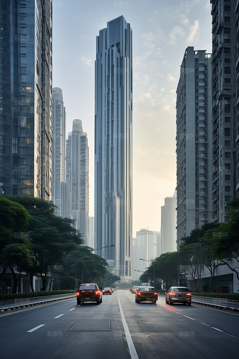 深圳城市风光都市景色摄影图