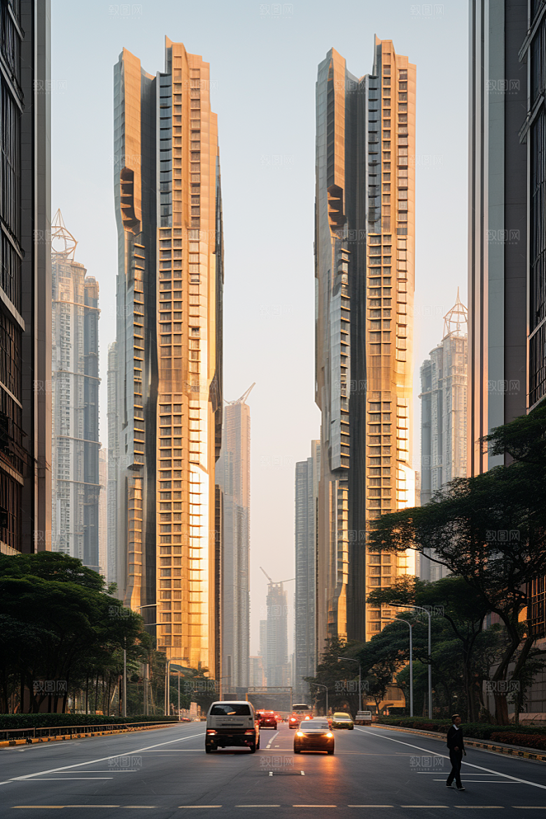 深圳城市风光风景高清摄影图