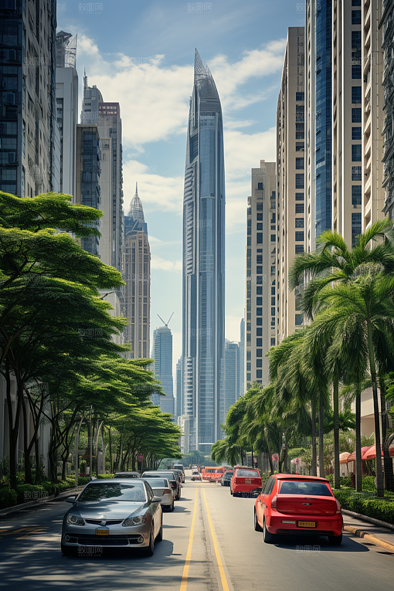 深圳城市风光旅游景色摄影图