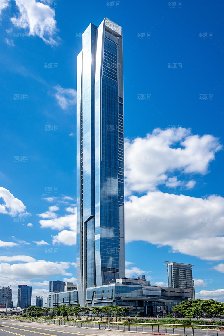 深圳城市风光经济特区景色摄影图