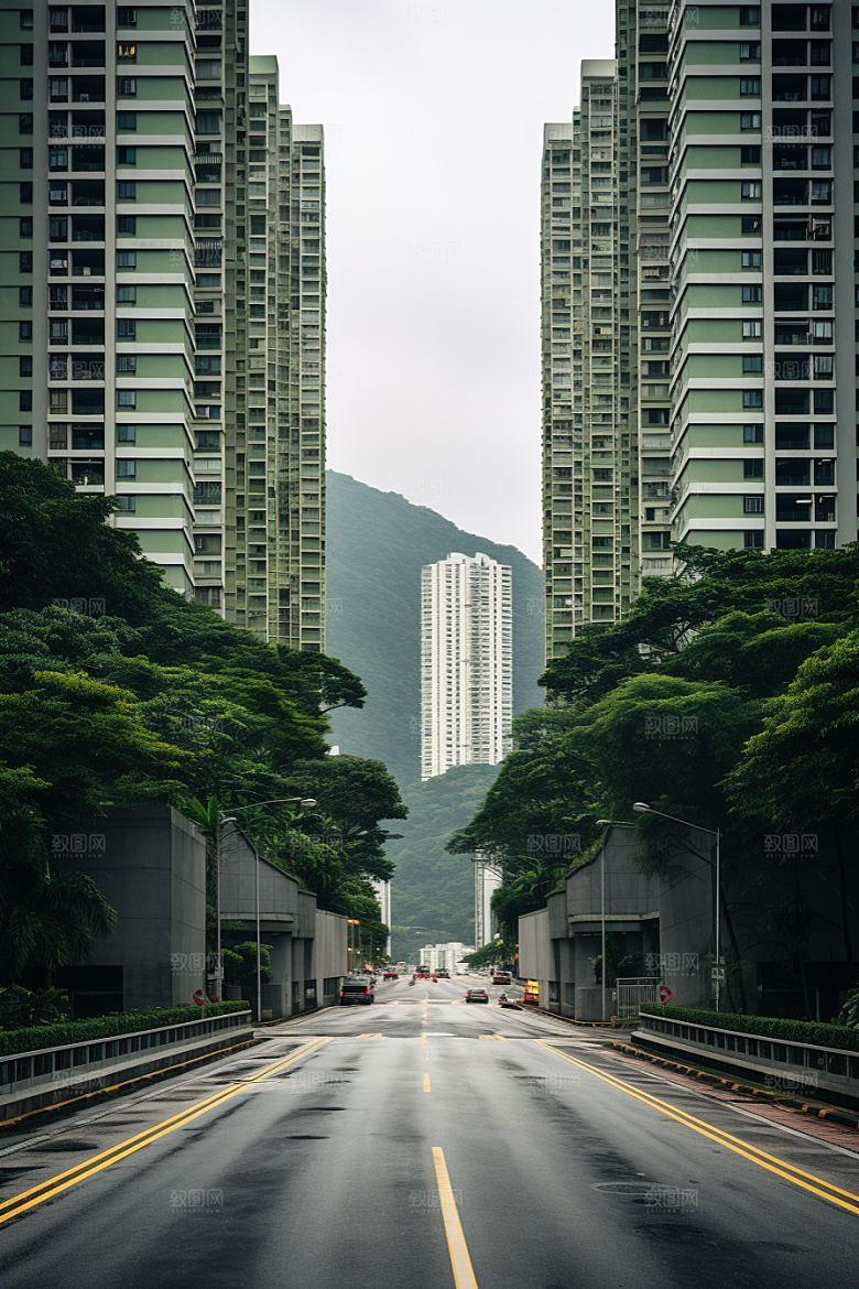 深圳城市风光新城旅行摄影图