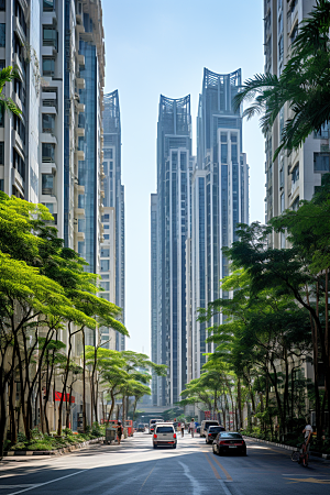 深圳城市风光风景国内游摄影图