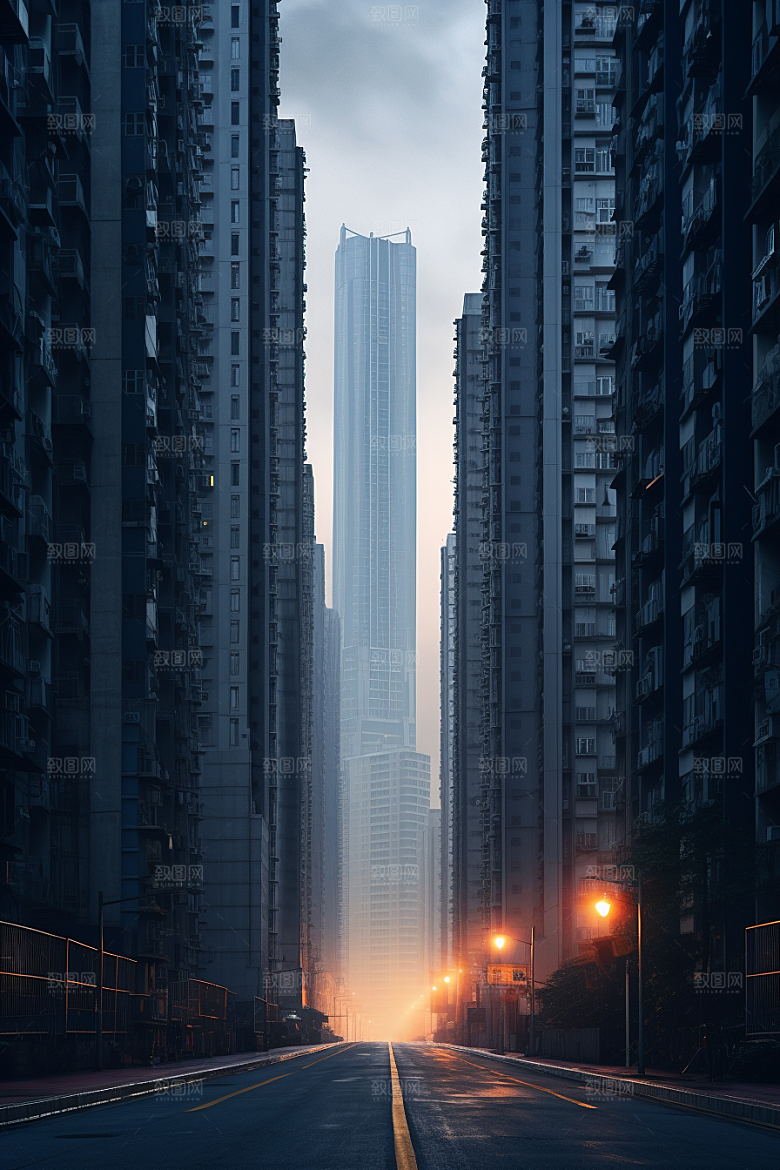 深圳城市风光旅游现代化摄影图