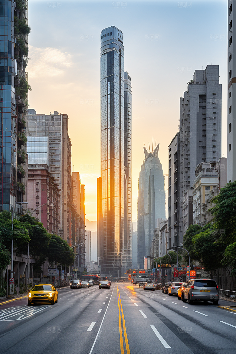 深圳城市风光国内游风景摄影图